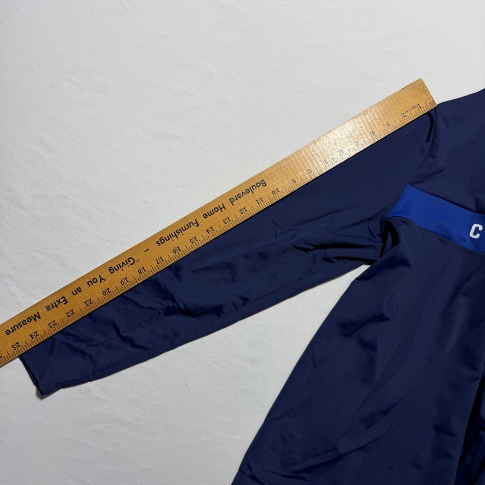 Castore Quarter Zip Pullover Men's L Navy Blue Performance Training Top - Picture 5 of 9